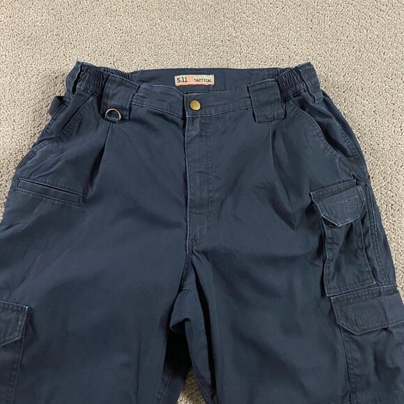 5.11 Tactical Series Ripstop Cargo Pants Men's 34 x 30 Measures 30 x 29 Blue - Picture 2 of 12